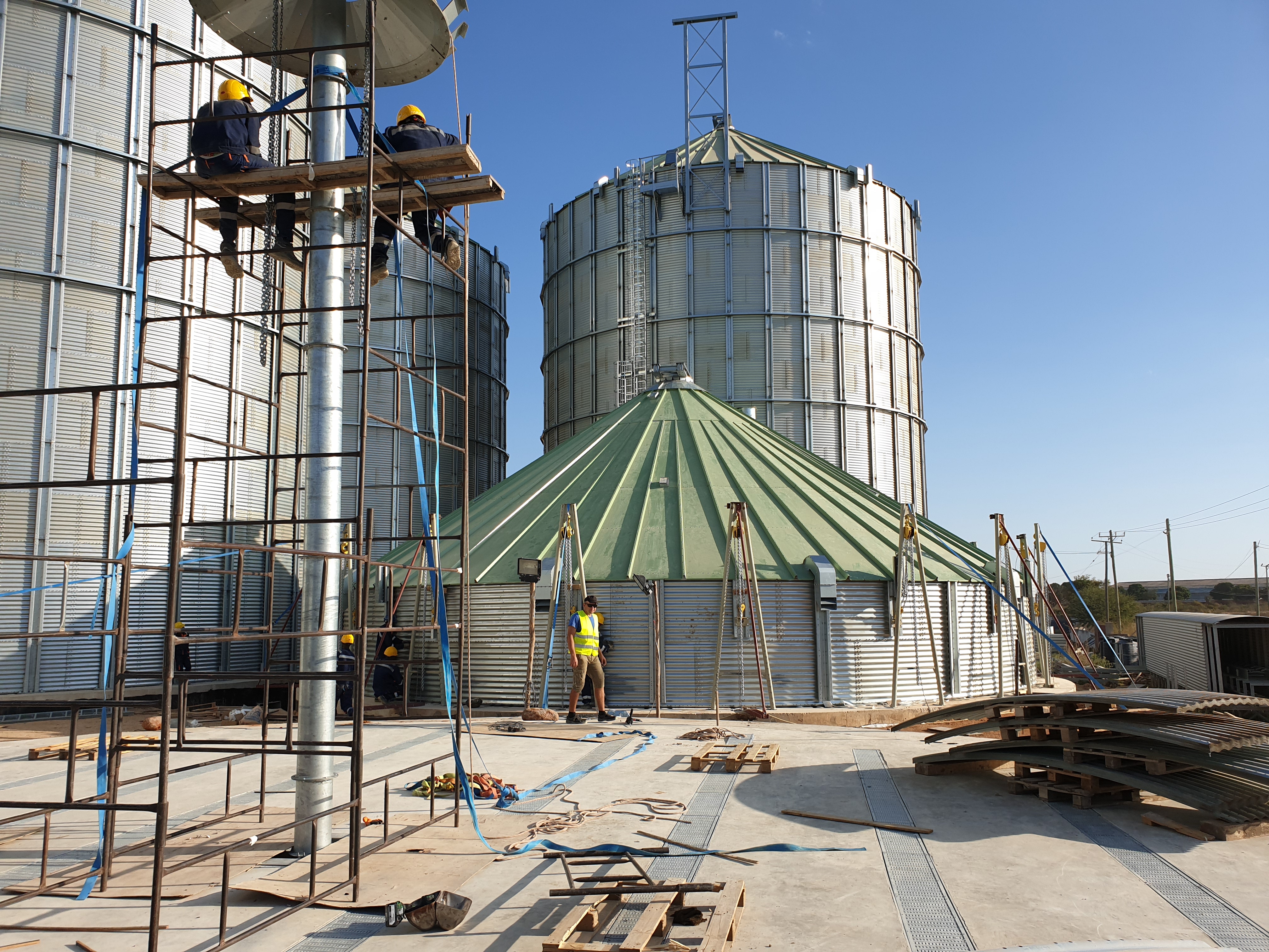 Industrial and silo construction